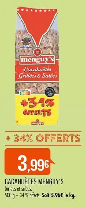 MENGUY’S CACAHUÈTES