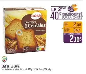 CORA BISCOTTES