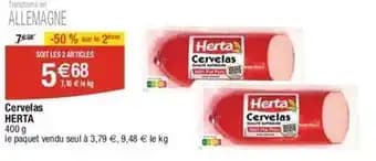 Herta - cervelas