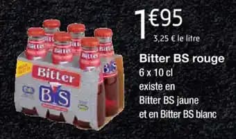 Bitter BS rouge