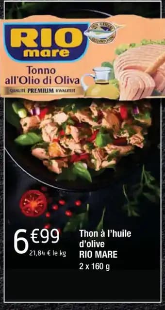 Thon à l'huile d'olive