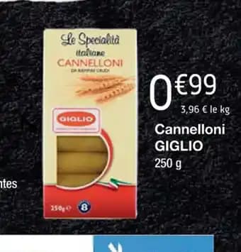 Cannelloni GIGLIO 250 g