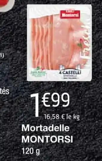 Mortadelle MONTORSI