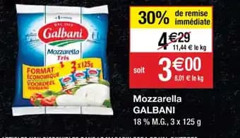Mozzarella GALBANI