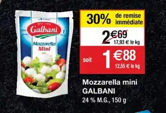 Mozzarella Mini Galbani