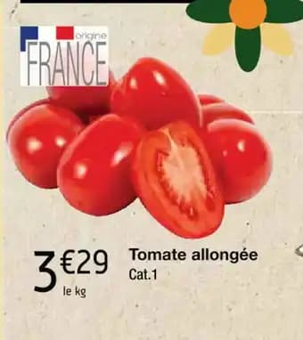 Tomate allongée