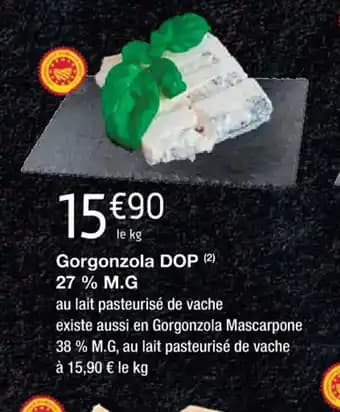 Gorgonzola DOP (2) 27% M.G
