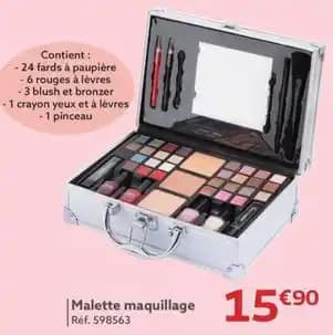 Malette maquillage