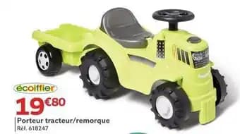 Écoiffier - porteur tracteur