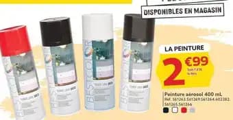 Peinture aérosol