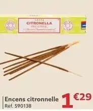 Encens citronnelle