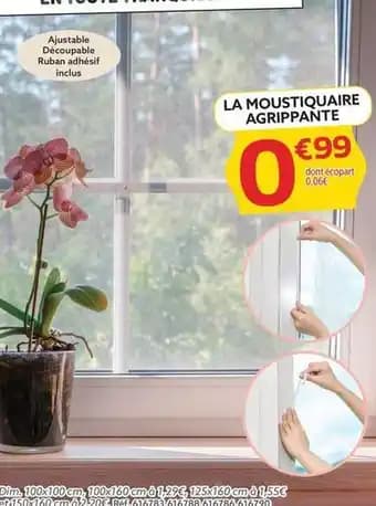 La moustiquaire agrippante