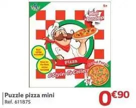 Puzzle pizza mini