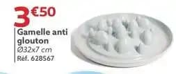 Gamelle anti glouton