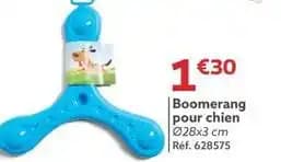 Boomerang pour chien