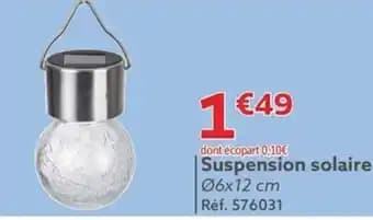 Suspension solaire