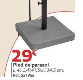 Pied de parasol