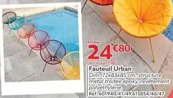 Fauteuil Urban