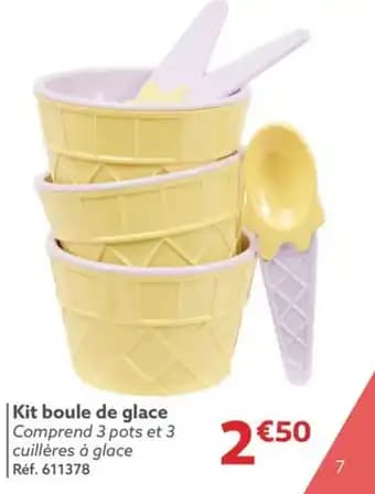 Kit boule de glace