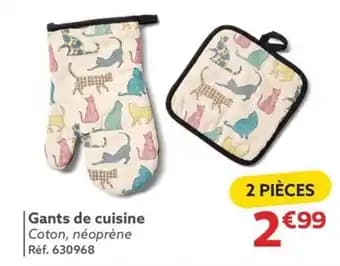 Gants de cuisine