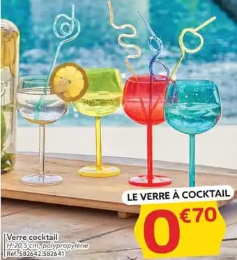 Verre cocktail