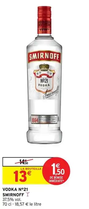 VODKA N°21 SMIRNOFF