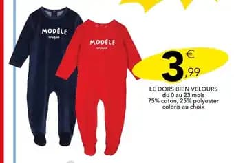 LE DORS BIEN VELOURS