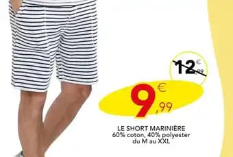 LE SHORT MARINIÈRE
