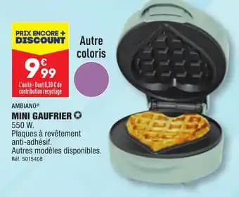 MINI GAUFRIER ✪