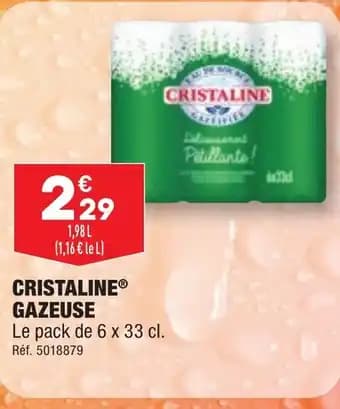 CRISTALINEⓇ GAZEUSE