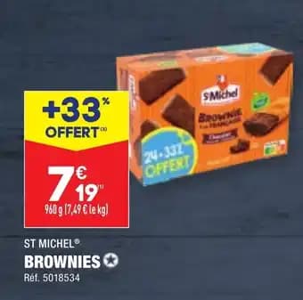 ST MICHEL® BROWNIES✪
