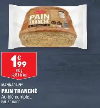PAIN TRANCHÉ