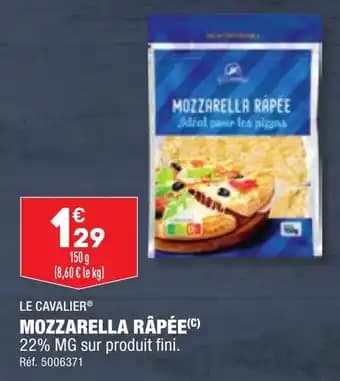 MOZZARELLA RÂPÉE(C)