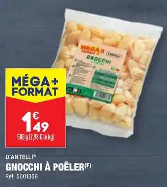 GNOCCHI À POÊLER(F)