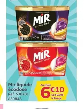 Mir liquide écodose