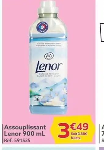 Assouplissant Lenor 900 mL