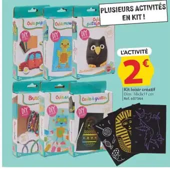 Kit loisir créatif