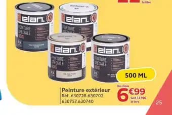 Peinture extérieur