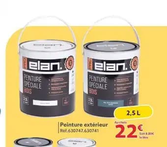 Peinture extérieur