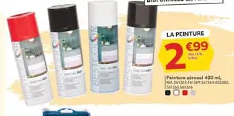 Peinture aérosol 400 mL