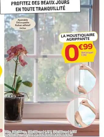 LA MOUSTIQUAIRE AGRIPPANTE