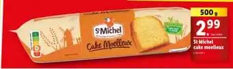 St Michel cake moelleux