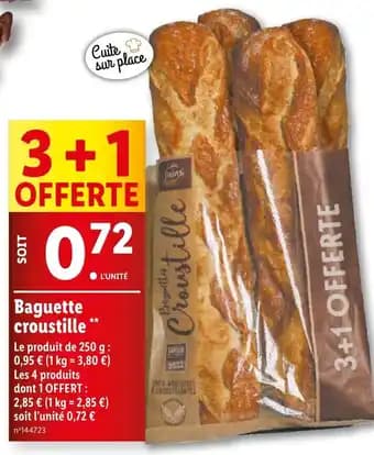 Baguette croustille