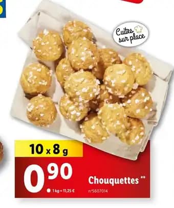 Chouquettes **