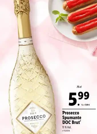 Prosecco Spumante DOC Brut*
