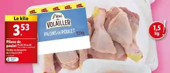 Pilons de poulet