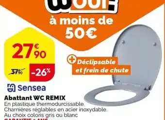 Abattant WC REMIX
