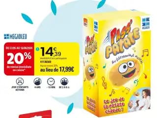 MEGABLEU PASS PATATE