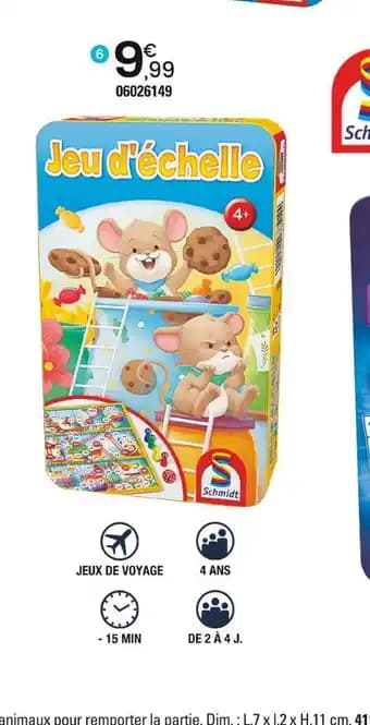 SCHMIDT JEU D’ÉCHELLE