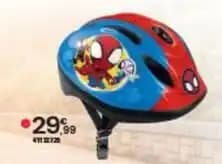 Casque velo spidey